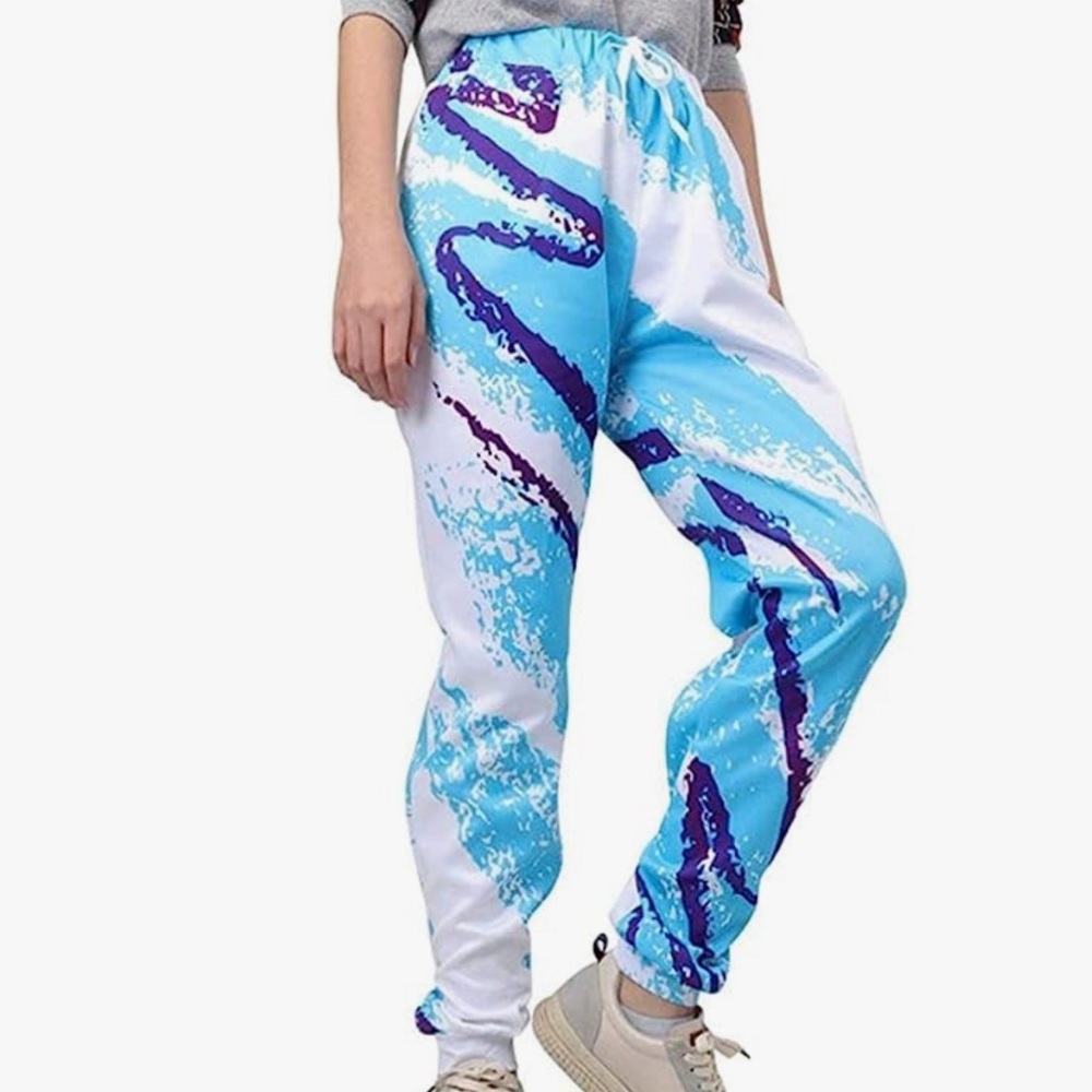 90's Paper Cup Aesthetic Sweat Pants